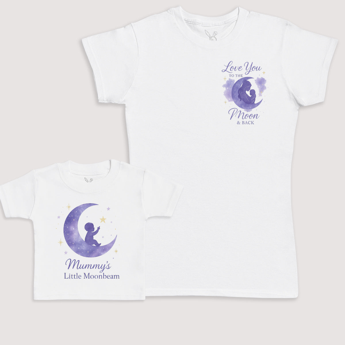 Mummys Little Moonbeam - Baby Gift Set - Baby Bodysuit Gift Set