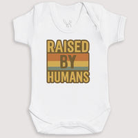 Raised By Humans - Baby Gift Set - Baby Bodysuit Gift Set