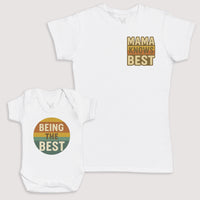 Being The Best - Baby Gift Set - Baby Bodysuit Gift Set