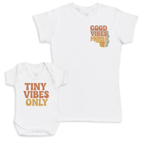 Tiny Vibes Only - Baby Gift Set - Baby Bodysuit Gift Set