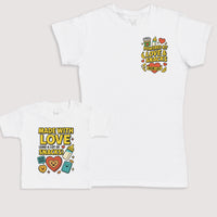 Made With Love And Snacks - Baby Gift Set - Baby Bodysuit Gift Set