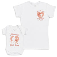 Mummys Little Piece - Baby Gift Set - Baby Bodysuit Gift Set