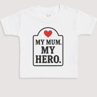 My Mum My Hero - Baby Gift Set - Baby Bodysuit Gift Set