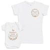 Mummys Little Blossom - Baby Gift Set - Baby Bodysuit Gift Set