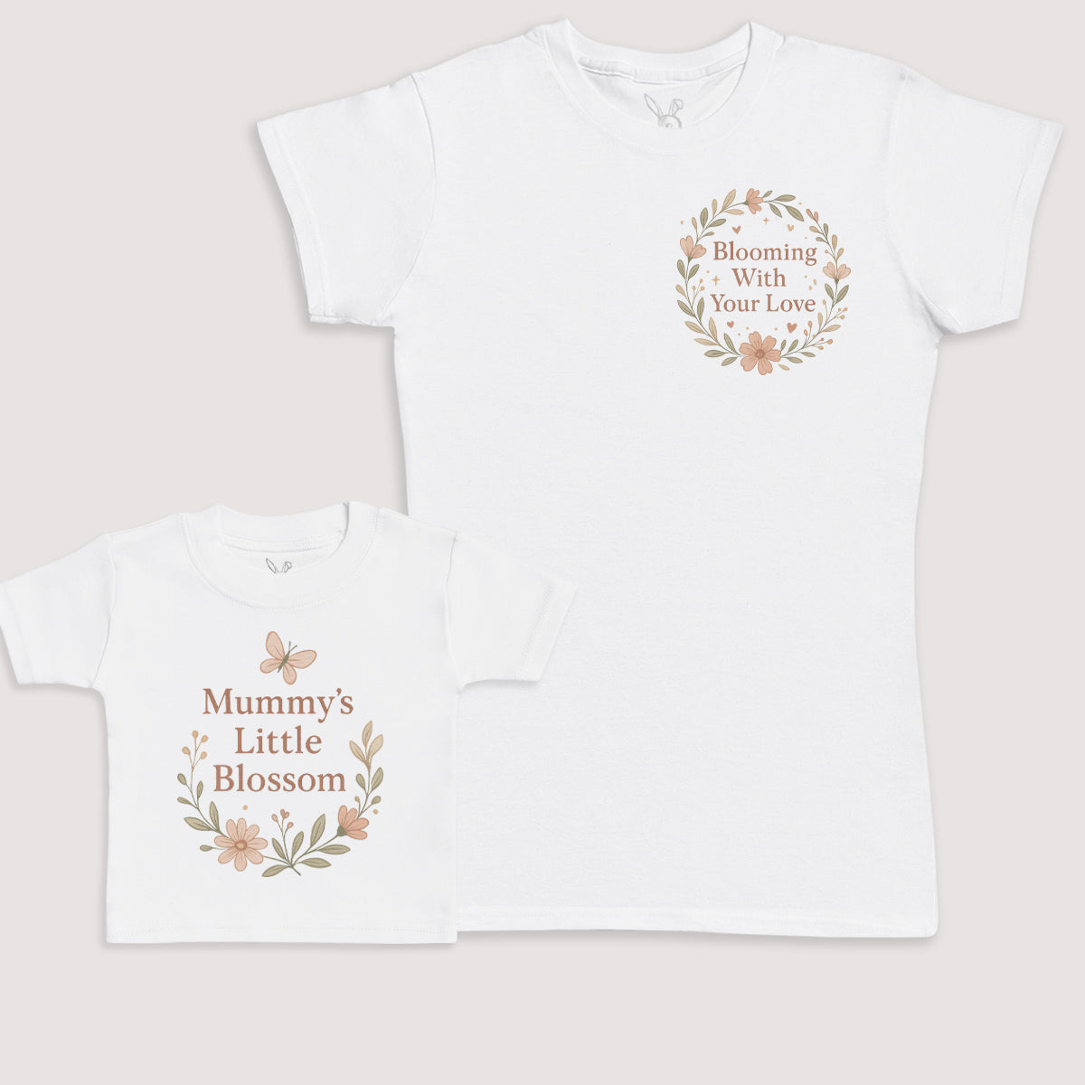 Mummys Little Blossom - Baby Gift Set - Baby Bodysuit Gift Set