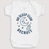 No Sleep Club Recruit - Baby Gift Set - Baby Bodysuit Gift Set