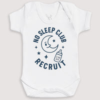 No Sleep Club Recruit - Baby Gift Set - Baby Bodysuit Gift Set