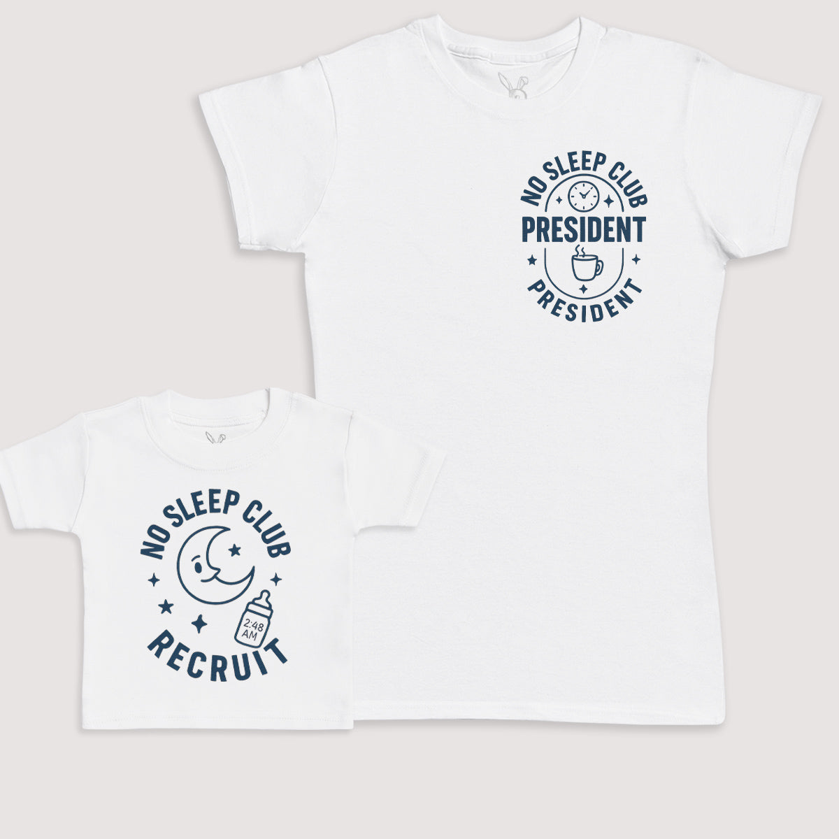 No Sleep Club Recruit - Baby Gift Set - Baby Bodysuit Gift Set