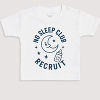 No Sleep Club Recruit - Baby Gift Set - Baby Bodysuit Gift Set
