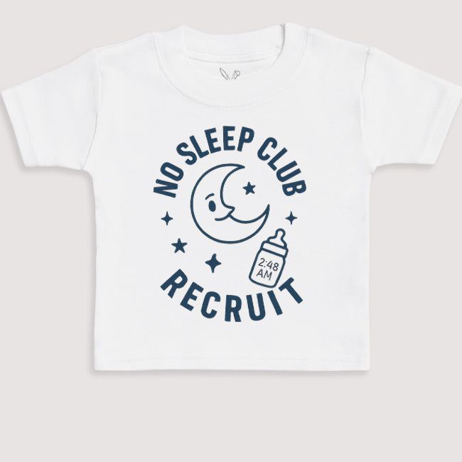 No Sleep Club Recruit - Baby Gift Set - Baby Bodysuit Gift Set