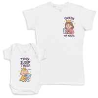 Tiny Sleep Thief - Baby Gift Set - Baby Bodysuit Gift Set