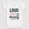 Loud But Thriving - Baby Gift Set - Baby Bodysuit Gift Set