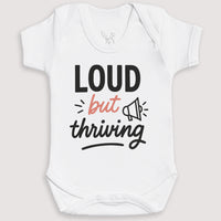 Loud But Thriving - Baby Gift Set - Baby Bodysuit Gift Set