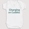 Charging on Cuddles - Baby Gift Set - Baby Bodysuit Gift Set