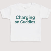 Charging on Cuddles - Baby Gift Set - Baby Bodysuit Gift Set