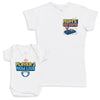 Player 2 Now Live - Baby Gift Set - Baby Bodysuit Gift Set