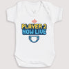 Player 2 Now Live - Baby Gift Set - Baby Bodysuit Gift Set