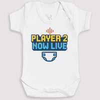 Player 2 Now Live - Baby Gift Set - Baby Bodysuit Gift Set