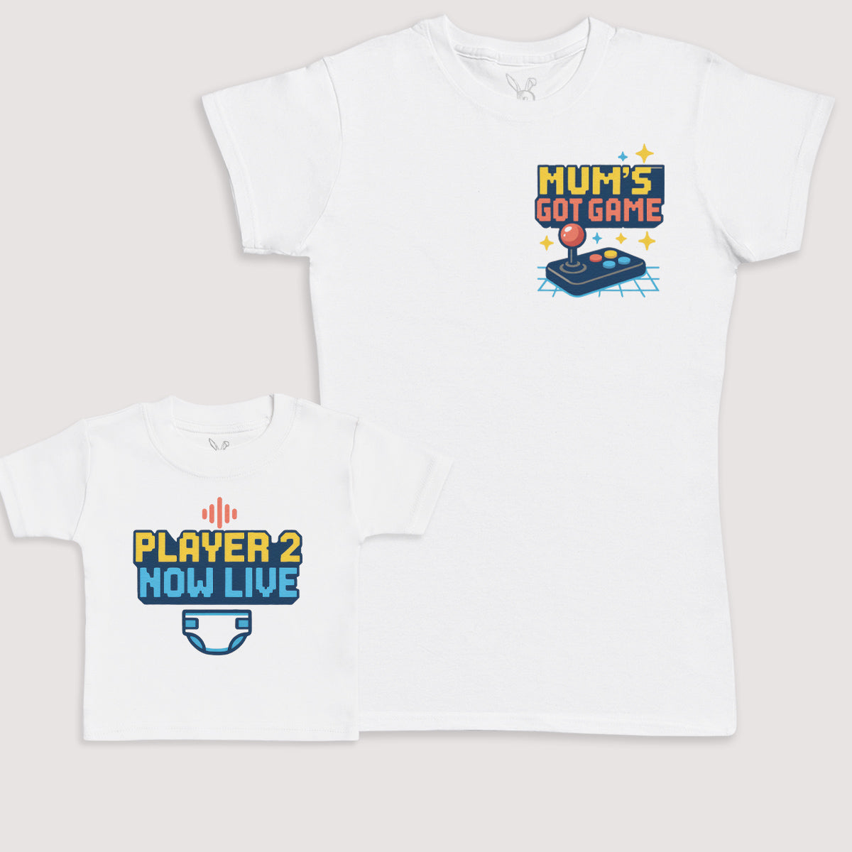 Player 2 Now Live - Baby Gift Set - Baby Bodysuit Gift Set