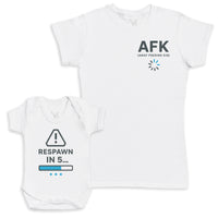 Respawn In 5 - Baby Gift Set - Baby Bodysuit Gift Set