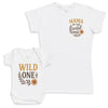 Wild One - Baby Gift Set - Baby Bodysuit Gift Set