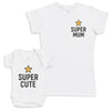 Super Cute - Baby Gift Set - Baby Bodysuit Gift Set