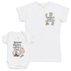 Reason Mums Coffee Is Cold - Baby Gift Set - Baby Bodysuit Gift Set