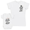 Reason It's Messy - Baby Gift Set - Baby Bodysuit Gift Set