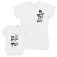 Reason It's Messy - Baby Gift Set - Baby Bodysuit Gift Set