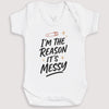 Reason It's Messy - Baby Gift Set - Baby Bodysuit Gift Set
