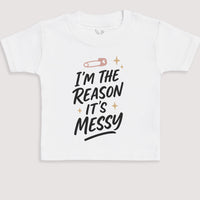 Reason It's Messy - Baby Gift Set - Baby Bodysuit Gift Set