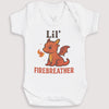 Lil' Firebreather - Baby Gift Set - Baby Bodysuit Gift Set