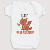 Lil' Firebreather - Baby Gift Set - Baby Bodysuit Gift Set