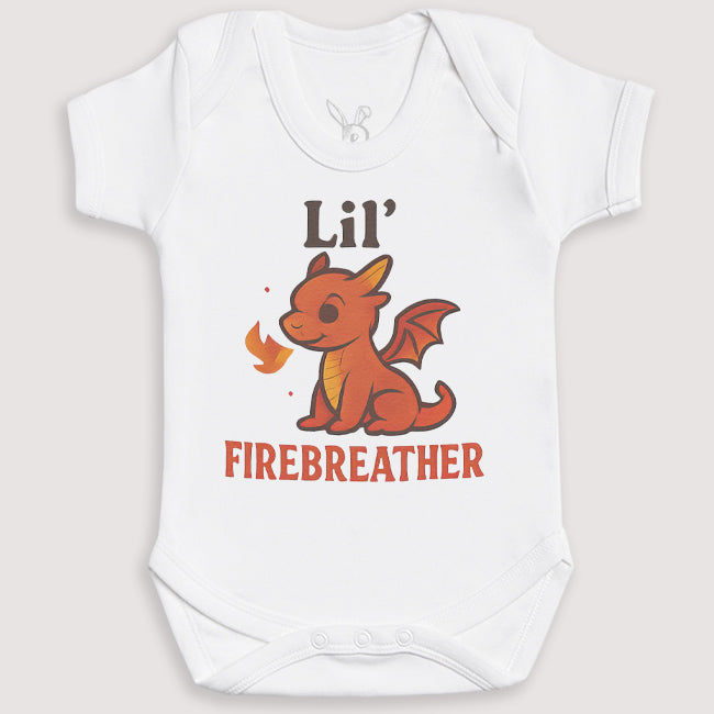 Lil' Firebreather - Baby Gift Set - Baby Bodysuit Gift Set