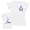The Charm - Baby Gift Set - Baby Bodysuit Gift Set