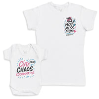 Cute Choas Coordinator - Baby Gift Set - Baby Bodysuit Gift Set