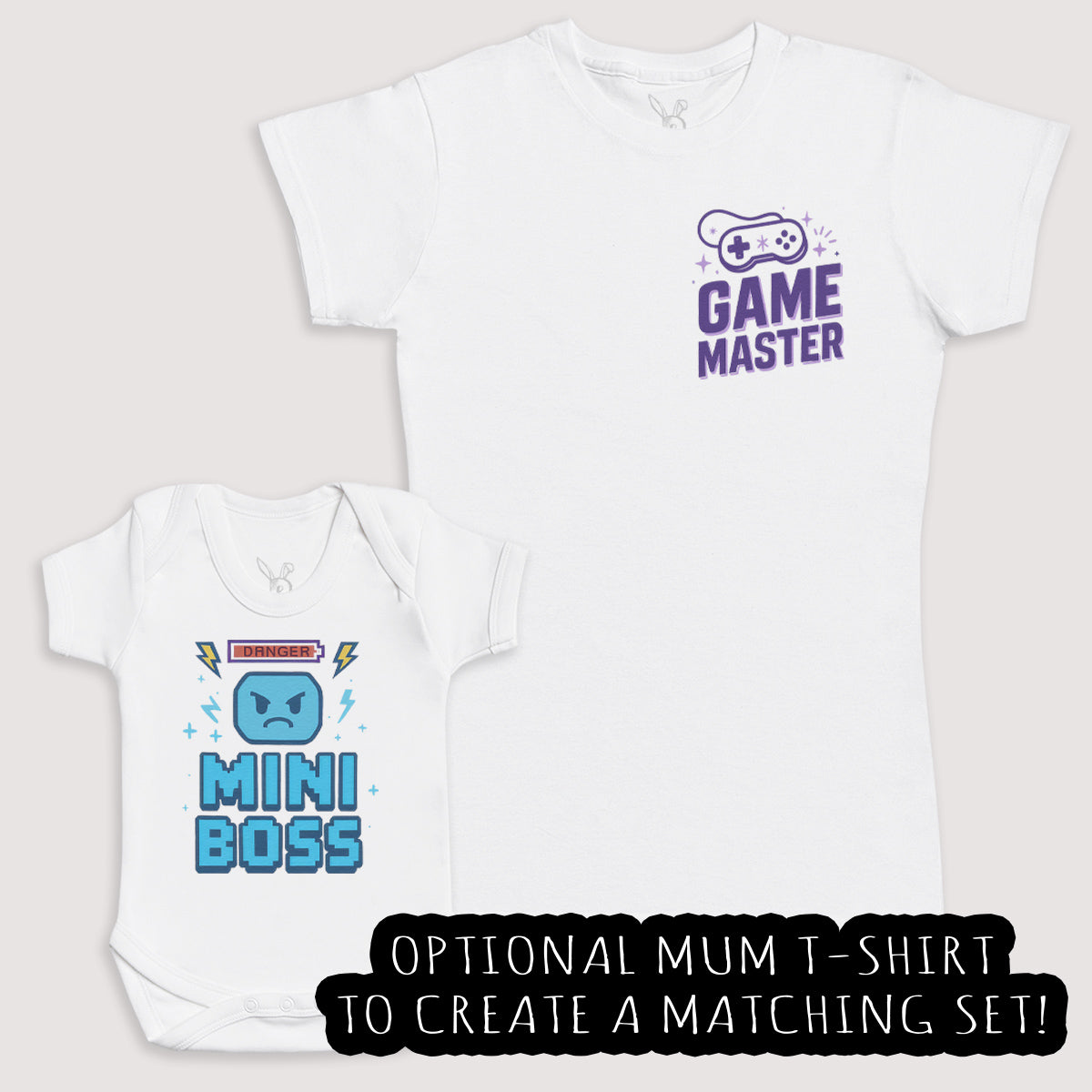 Mini Boss - Baby Gift Set - Baby Bodysuit Gift Set
