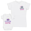 Cutscene Cutie - Baby Gift Set - Baby Bodysuit Gift Set