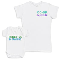Player Two In Training - Baby Gift Set - Baby Bodysuit Gift Set