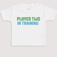 Player Two In Training - Baby Gift Set - Baby Bodysuit Gift Set
