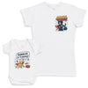 Sidekick In Training - Baby Gift Set - Baby Bodysuit Gift Set