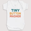 Tiny Button Masher - Baby Gift Set - Baby Bodysuit Gift Set