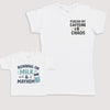 Running On Milk And Mayhem - Baby Gift Set - Baby Bodysuit Gift Set