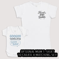 GooGoo Translator - Baby Gift Set - Baby Bodysuit Gift Set