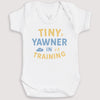 Tiny Yawner In Training - Baby Gift Set - Baby Bodysuit Gift Set