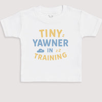 Tiny Yawner In Training - Baby Gift Set - Baby Bodysuit Gift Set