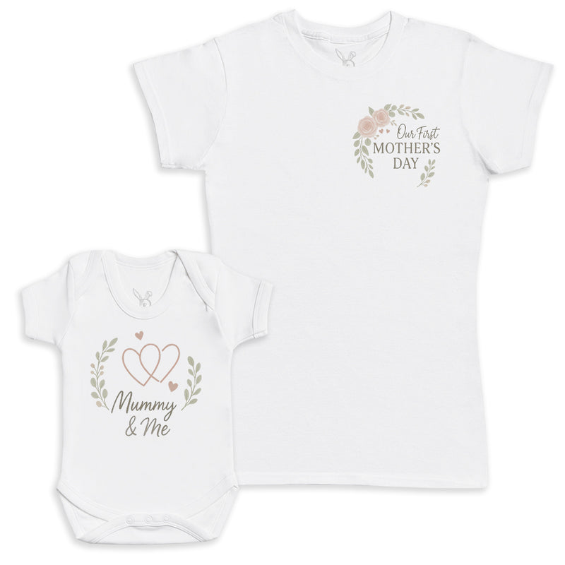 Mummy And Me - Baby Gift Set - Baby Bodysuit Gift Set