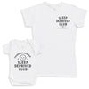 Sleep Deprived Club - Baby Gift Set - Baby Bodysuit Gift Set