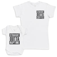 Straight Outta Naptime - Baby Gift Set - Baby Bodysuit Gift Set