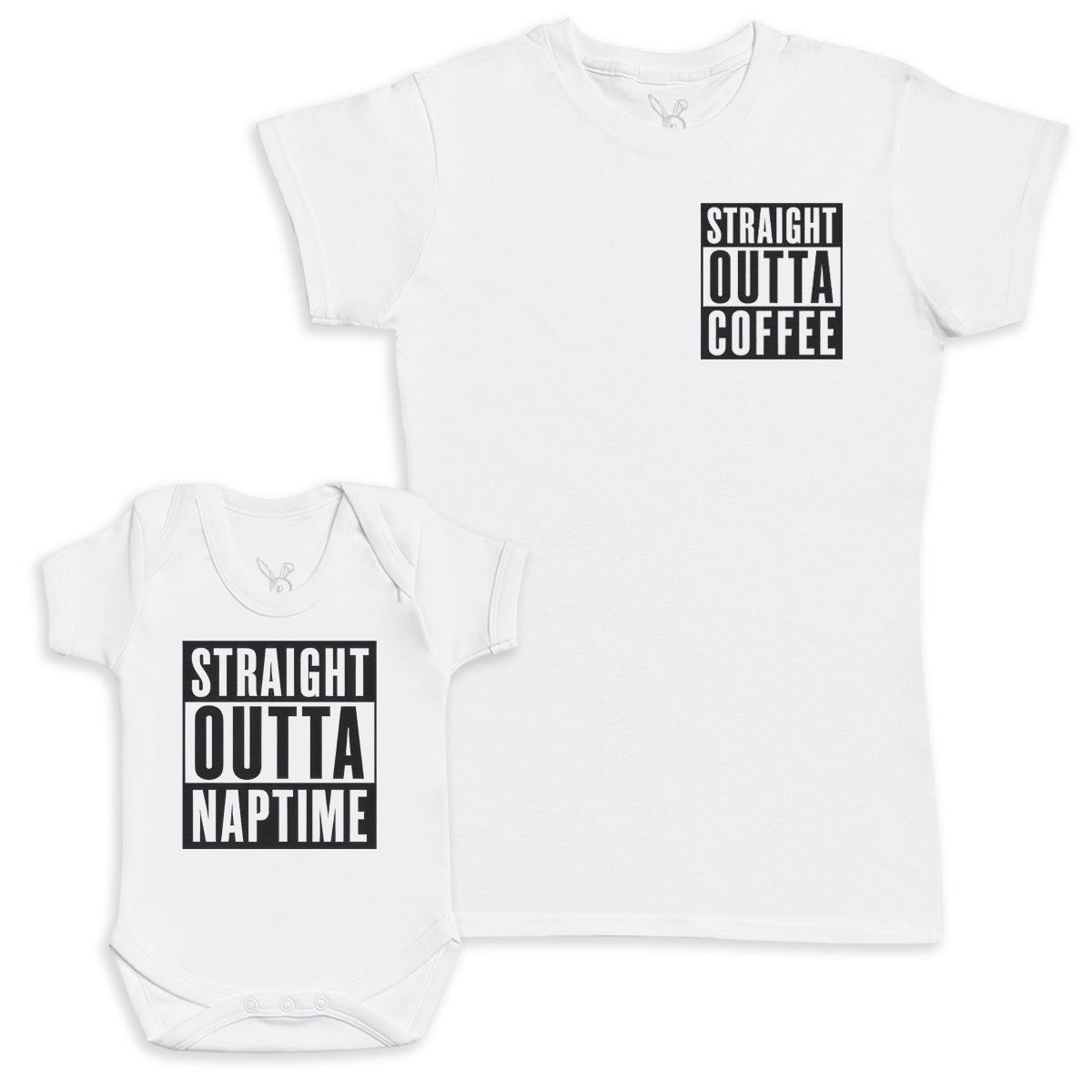 Straight Outta Naptime - Baby Gift Set - Baby Bodysuit Gift Set